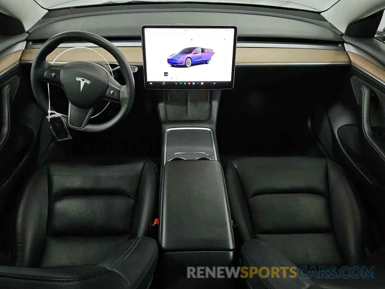 8 Photograph of a damaged car 5YJ3E1EB8NF286297 TESLA MODEL 3 2022