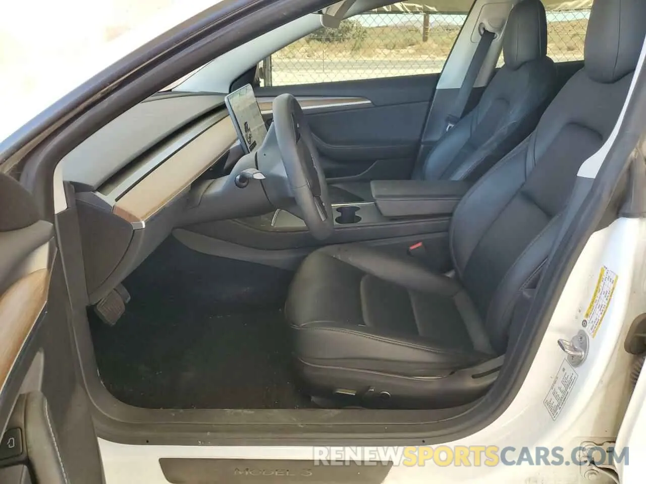 7 Photograph of a damaged car 5YJ3E1EB8NF297400 TESLA MODEL 3 2022