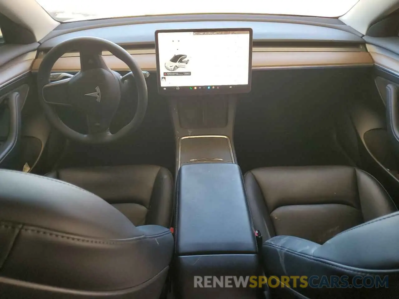 8 Photograph of a damaged car 5YJ3E1EB8NF297400 TESLA MODEL 3 2022