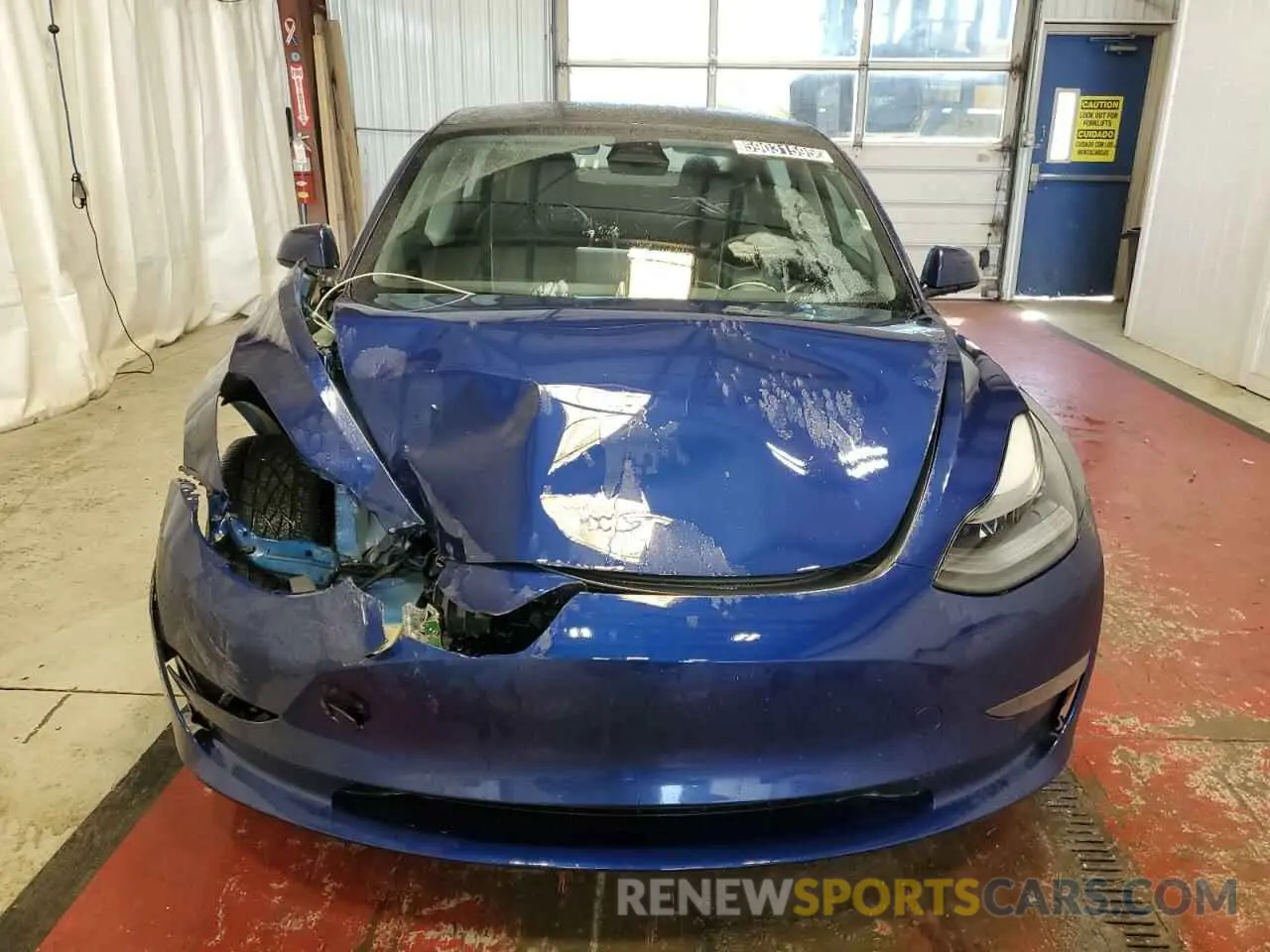 5 Photograph of a damaged car 5YJ3E1EB8NF305110 TESLA MODEL 3 2022