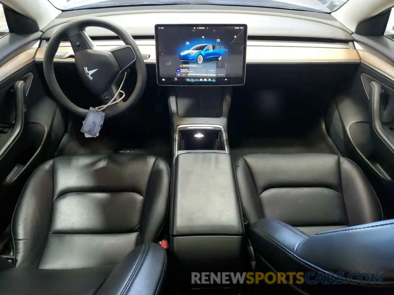 8 Photograph of a damaged car 5YJ3E1EB8NF305110 TESLA MODEL 3 2022