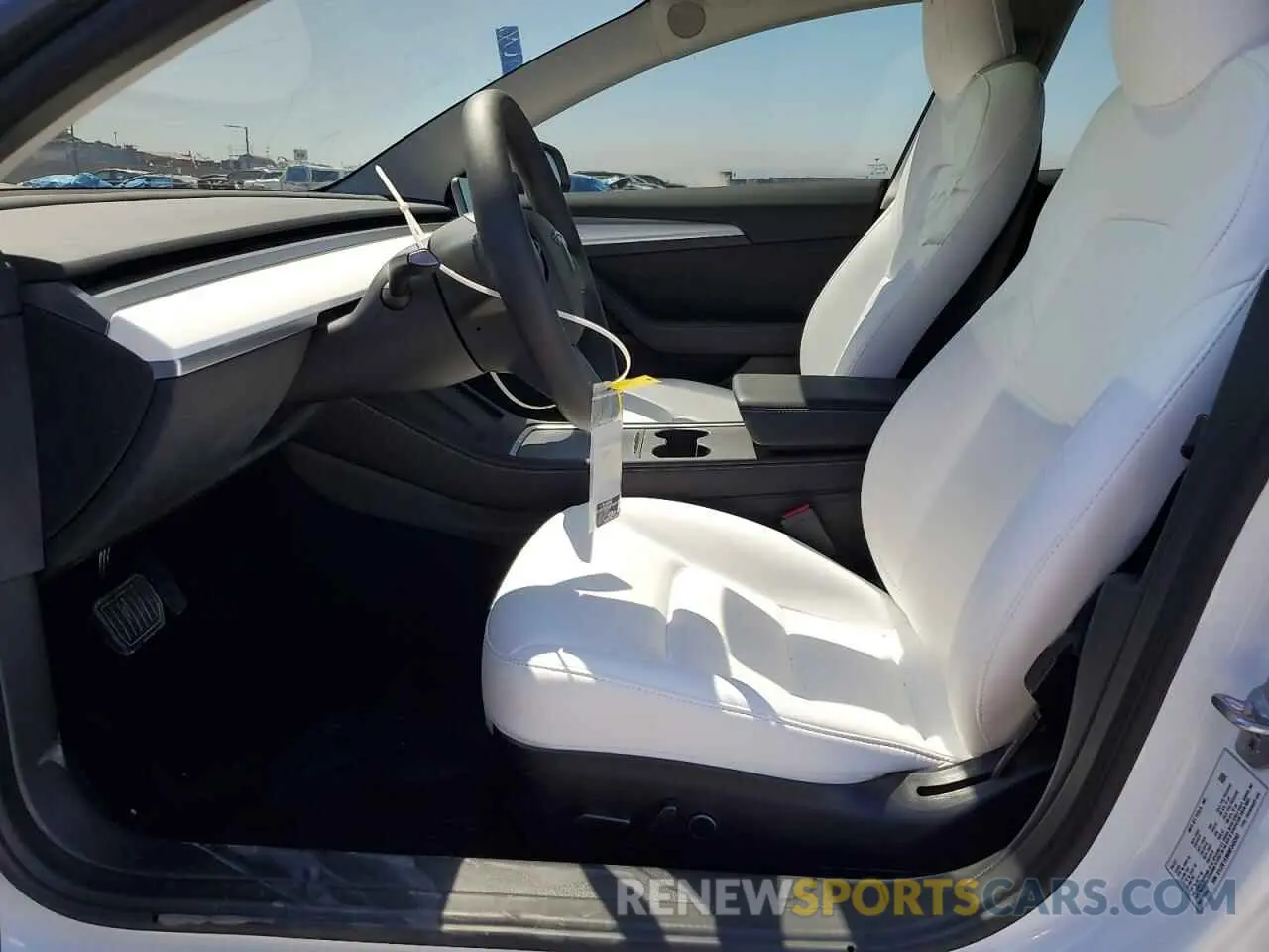 7 Photograph of a damaged car 5YJ3E1EB8NF340343 TESLA MODEL 3 2022
