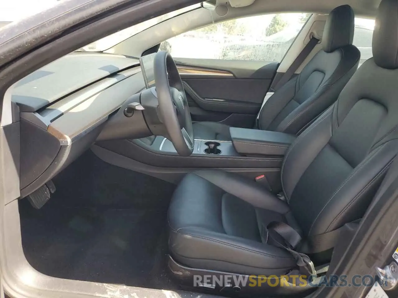 7 Photograph of a damaged car 5YJ3E1EB8NF341248 TESLA MODEL 3 2022