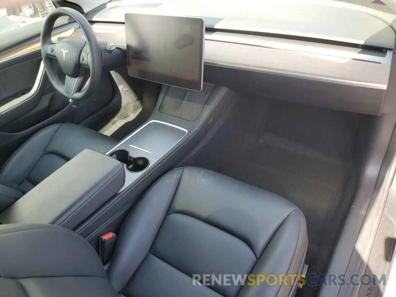 8 Photograph of a damaged car 5YJ3E1EB8NF341248 TESLA MODEL 3 2022