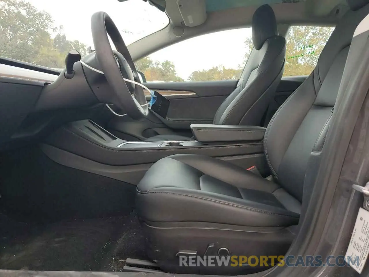 7 Photograph of a damaged car 5YJ3E1EB8NF344358 TESLA MODEL 3 2022