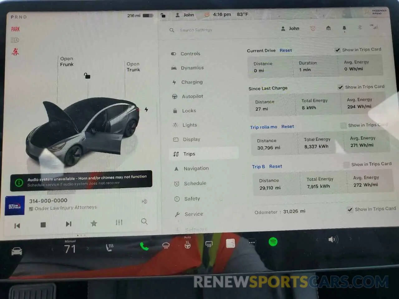9 Photograph of a damaged car 5YJ3E1EB8NF344358 TESLA MODEL 3 2022
