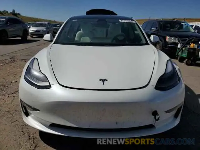 5 Photograph of a damaged car 5YJ3E1EB8NF346577 TESLA MODEL 3 2022