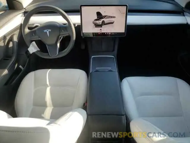 8 Photograph of a damaged car 5YJ3E1EB8NF346577 TESLA MODEL 3 2022