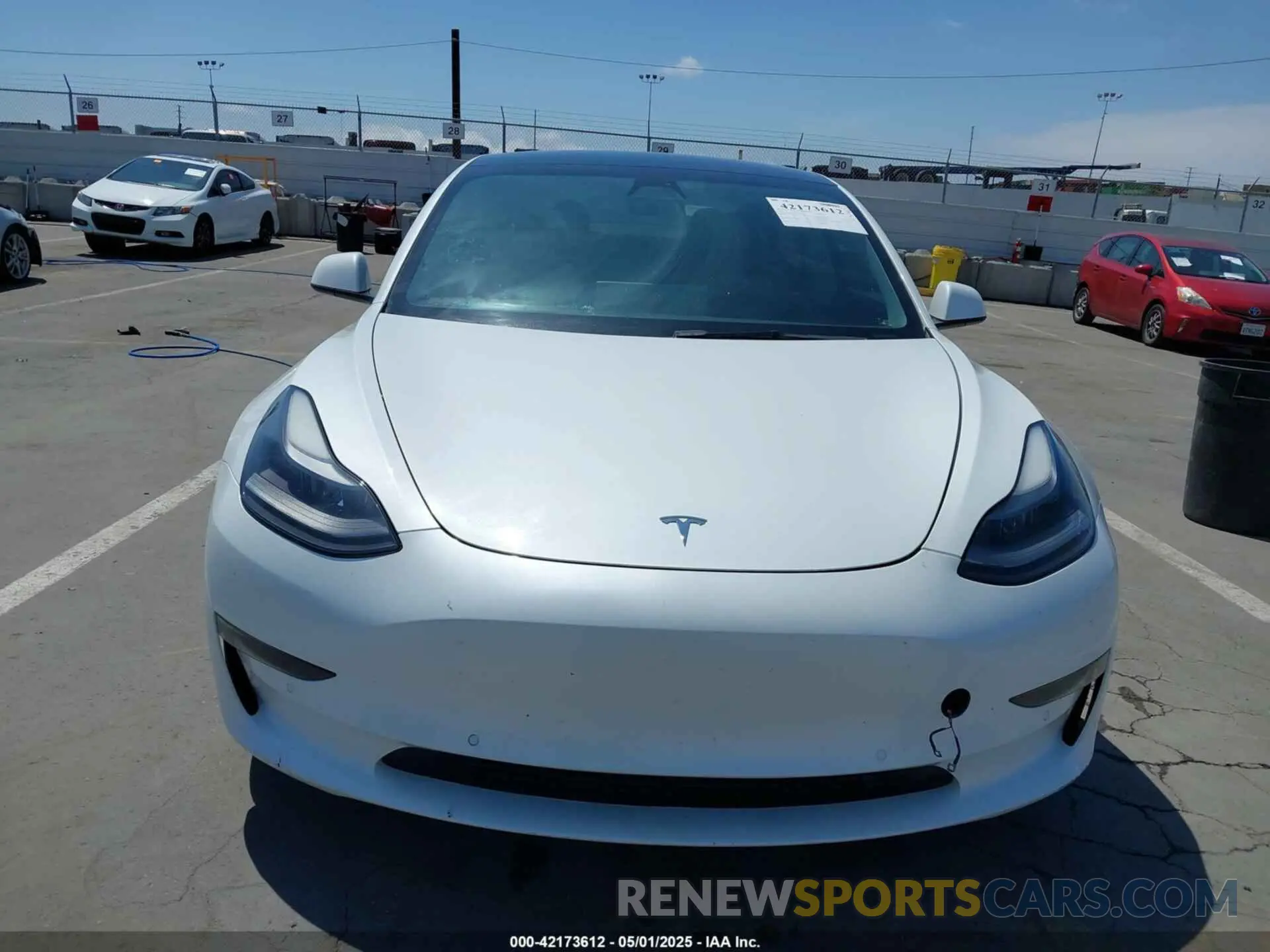 12 Photograph of a damaged car 5YJ3E1EB9NF113601 TESLA MODEL 3 2022