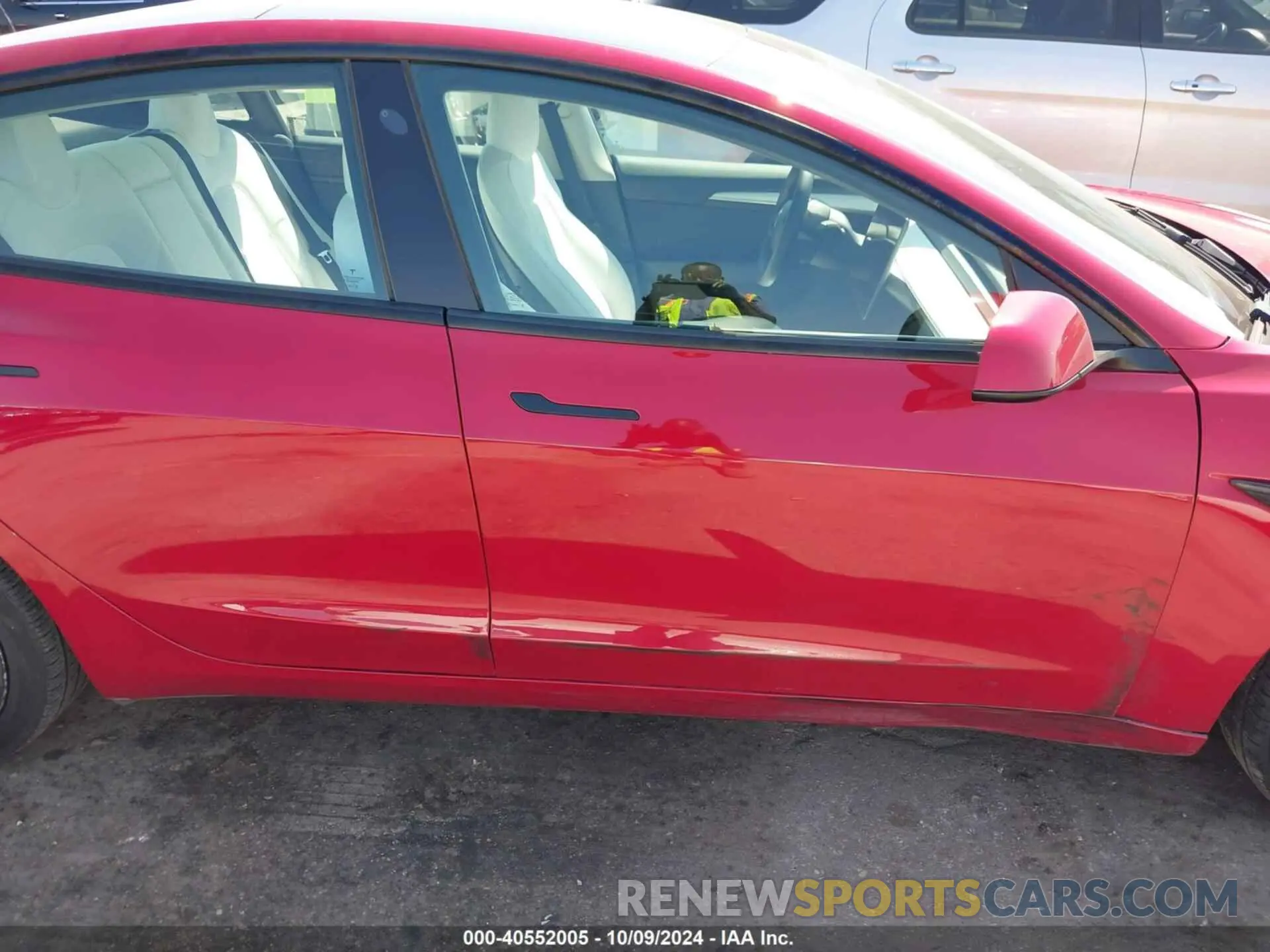 12 Photograph of a damaged car 5YJ3E1EB9NF120368 TESLA MODEL 3 2022