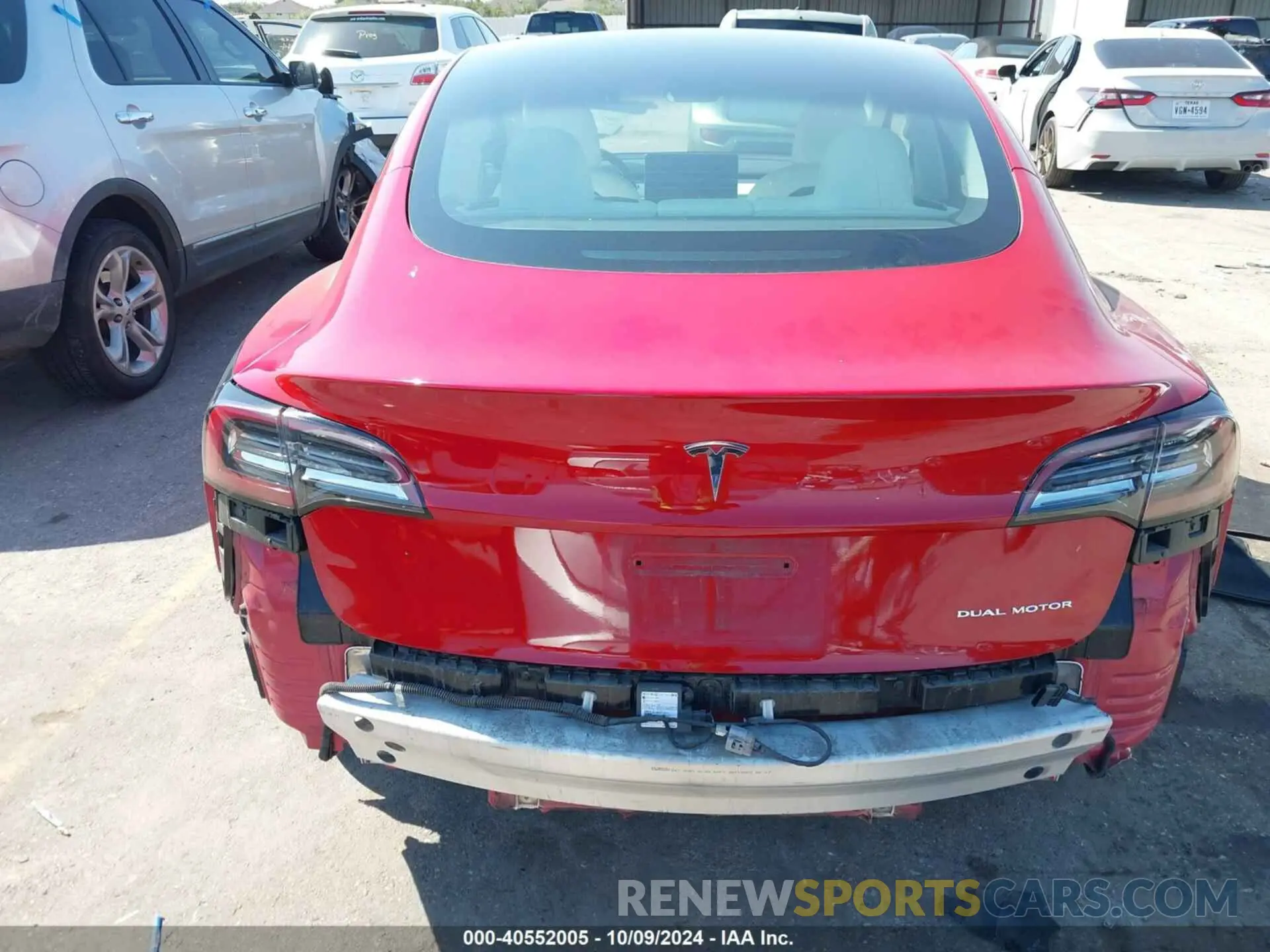15 Photograph of a damaged car 5YJ3E1EB9NF120368 TESLA MODEL 3 2022