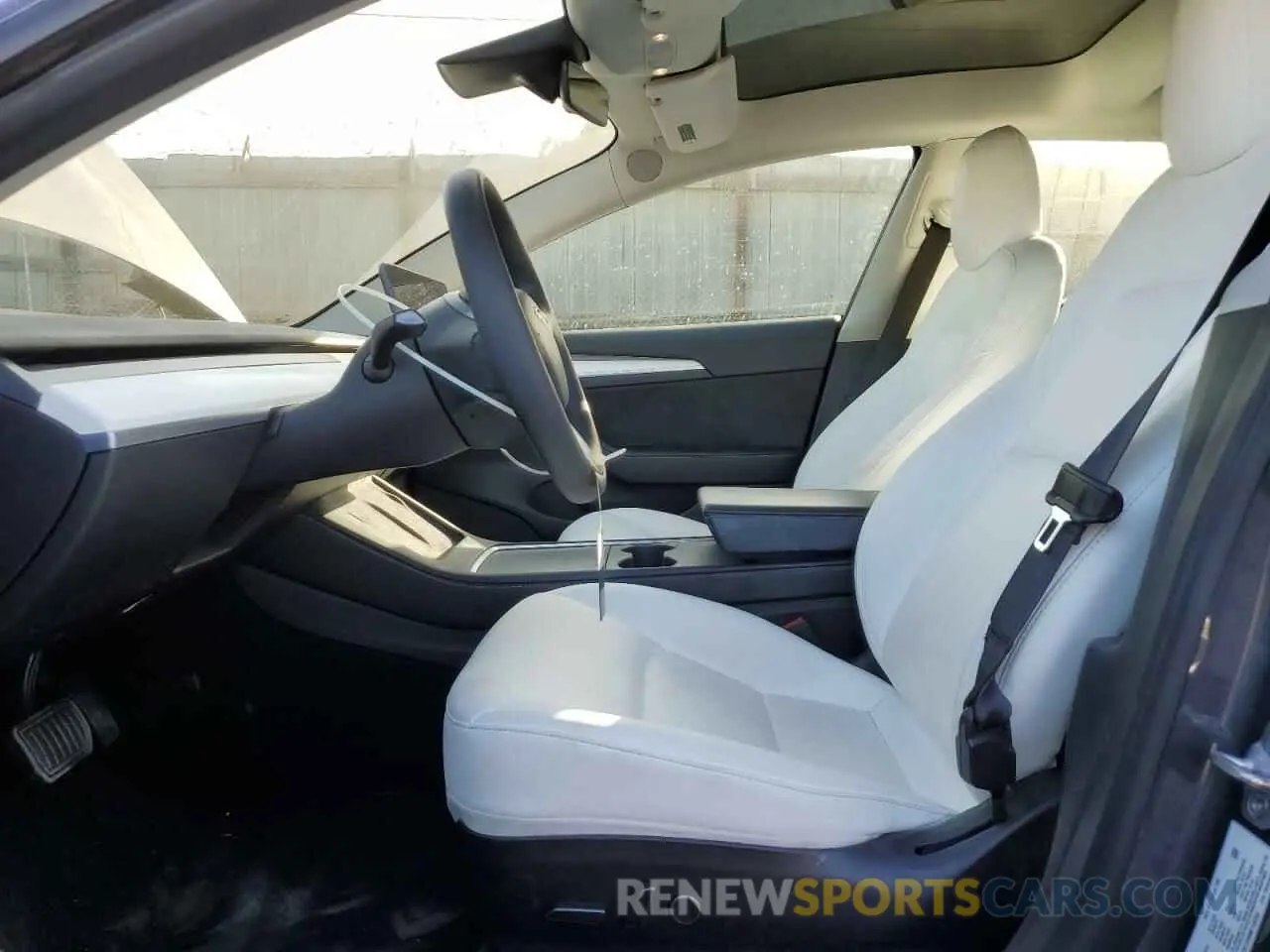 7 Photograph of a damaged car 5YJ3E1EB9NF128356 TESLA MODEL 3 2022