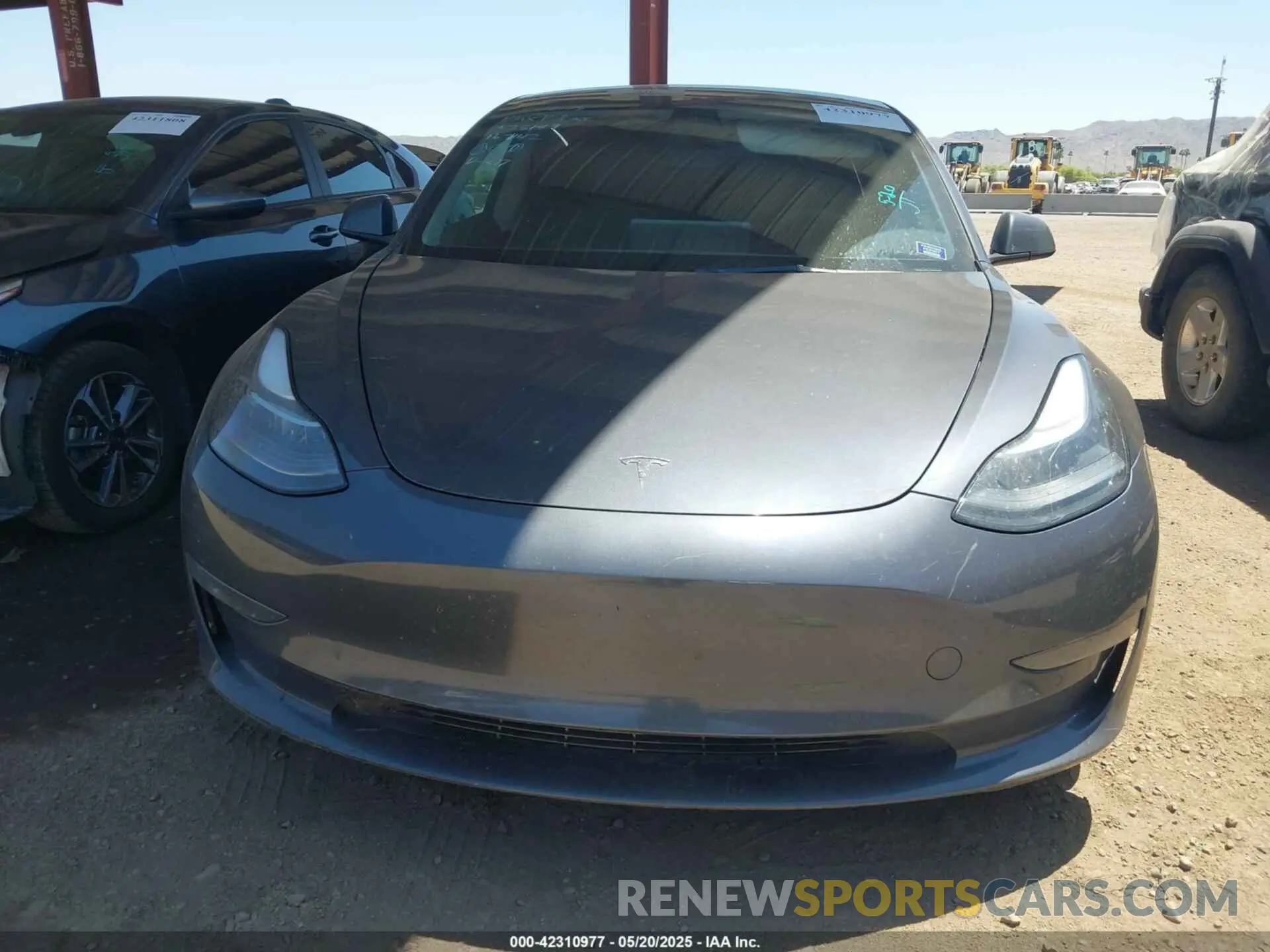 11 Photograph of a damaged car 5YJ3E1EB9NF167142 TESLA MODEL 3 2022