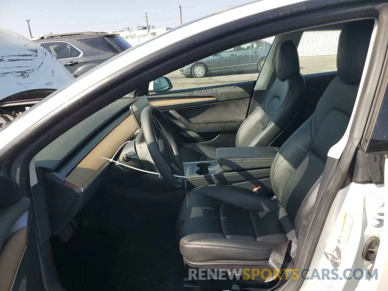 7 Photograph of a damaged car 5YJ3E1EB9NF173779 TESLA MODEL 3 2022