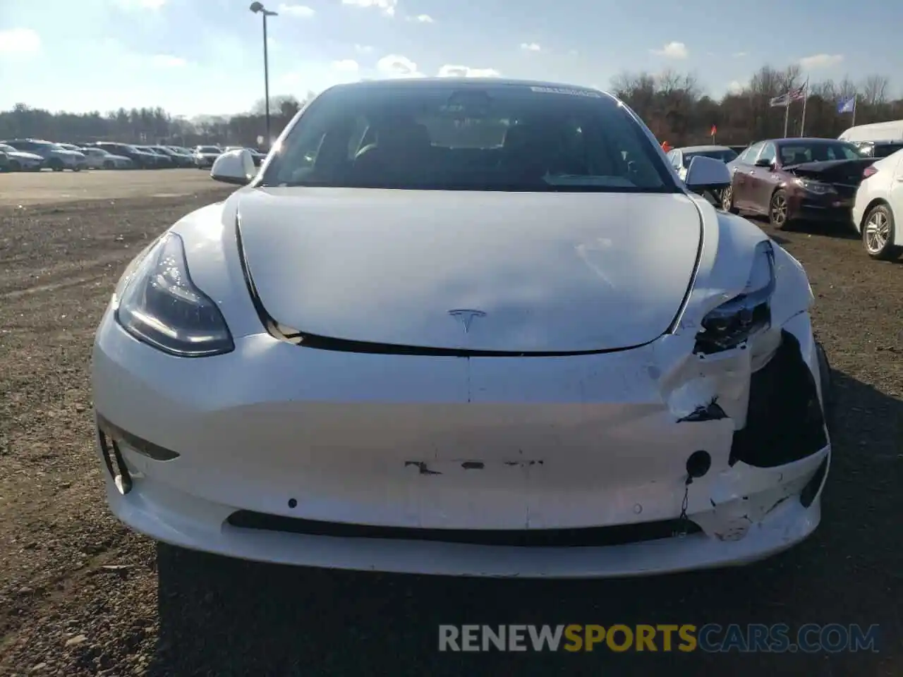 5 Photograph of a damaged car 5YJ3E1EB9NF192428 TESLA MODEL 3 2022