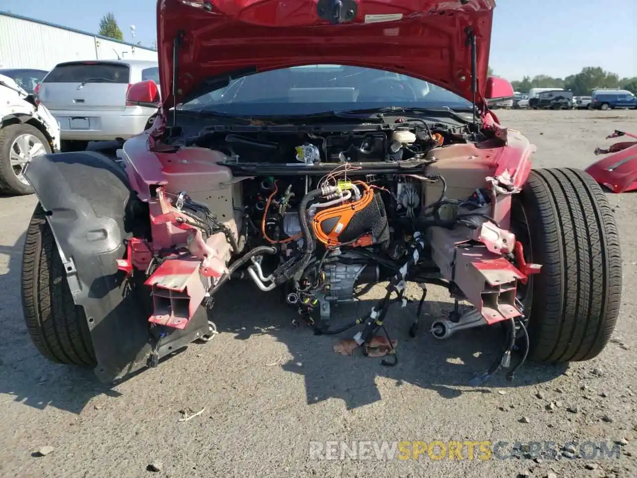 9 Photograph of a damaged car 5YJ3E1EB9NF192512 TESLA MODEL 3 2022