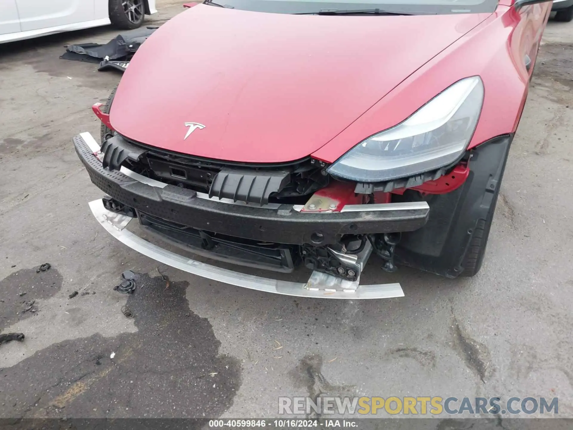 20 Photograph of a damaged car 5YJ3E1EB9NF192560 TESLA MODEL 3 2022