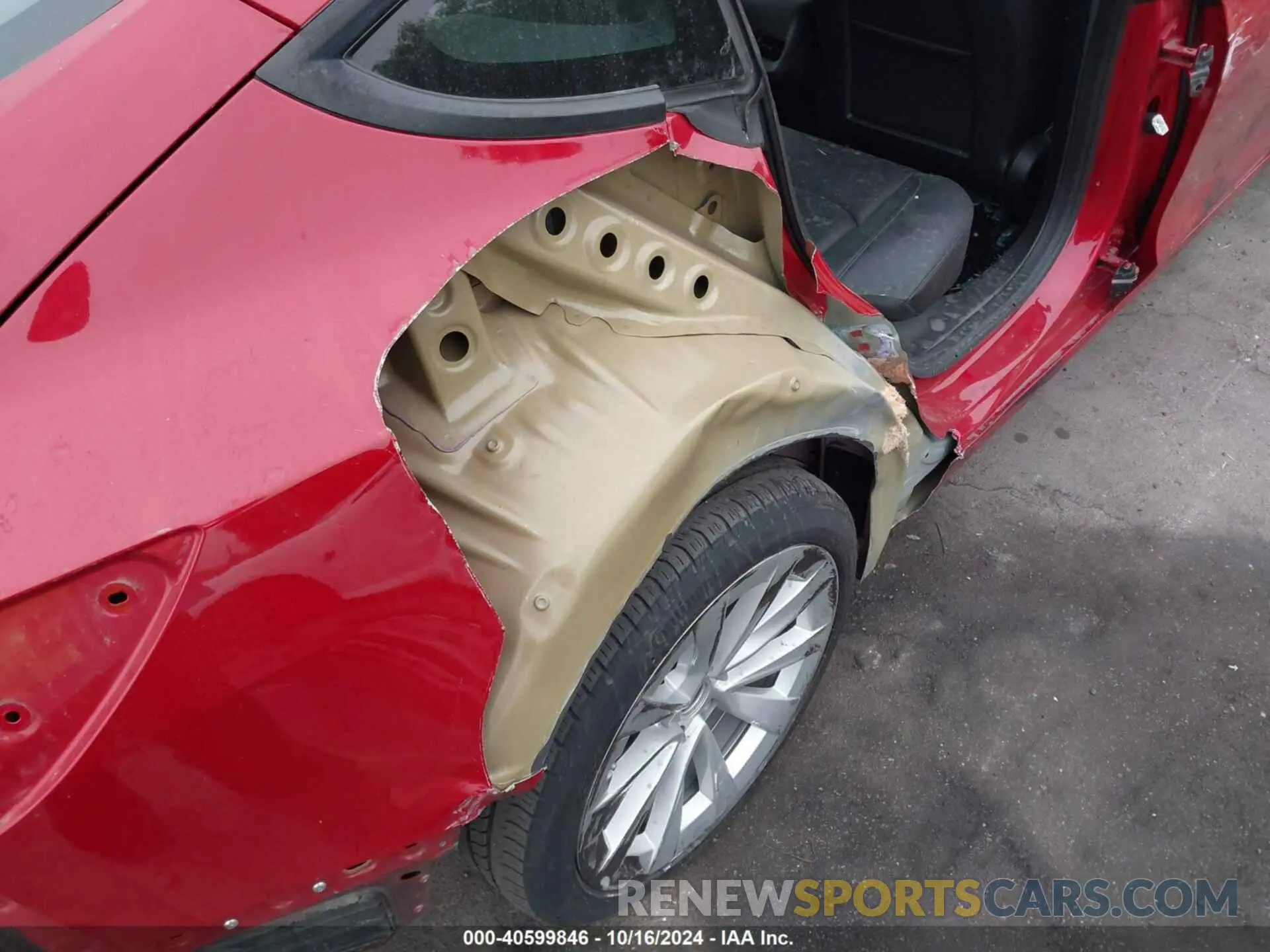 22 Photograph of a damaged car 5YJ3E1EB9NF192560 TESLA MODEL 3 2022