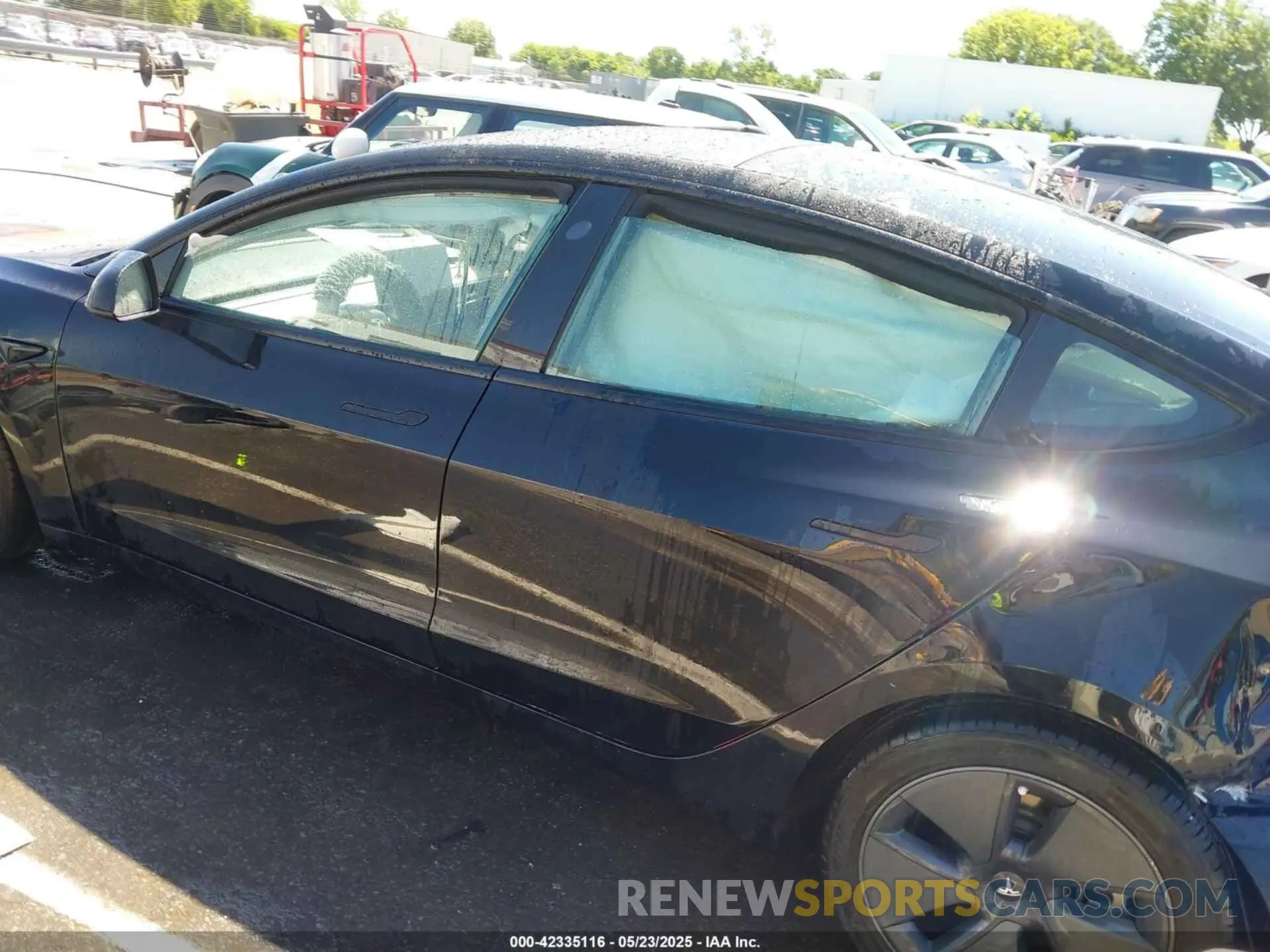 13 Photograph of a damaged car 5YJ3E1EB9NF192719 TESLA MODEL 3 2022