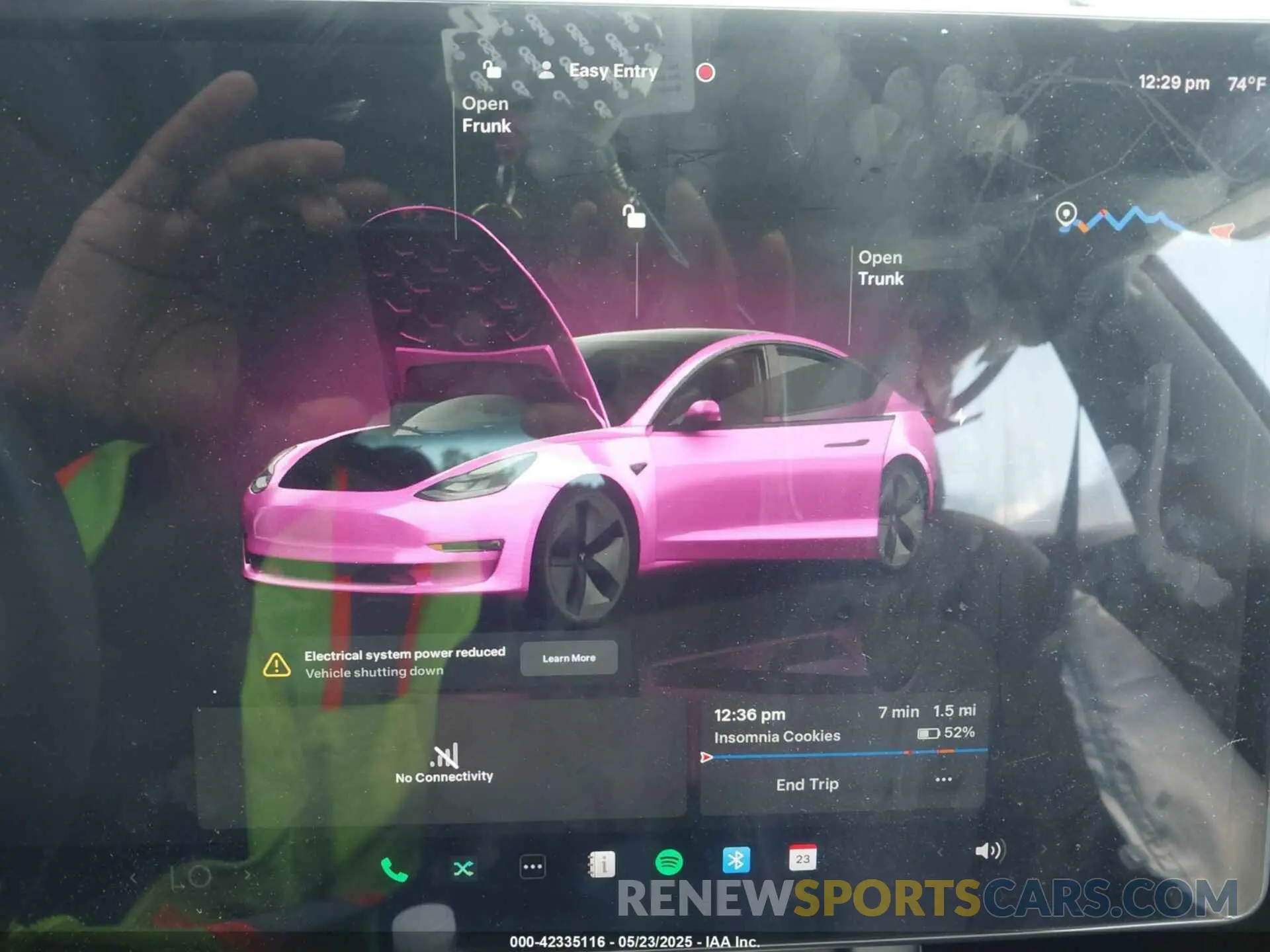 7 Photograph of a damaged car 5YJ3E1EB9NF192719 TESLA MODEL 3 2022