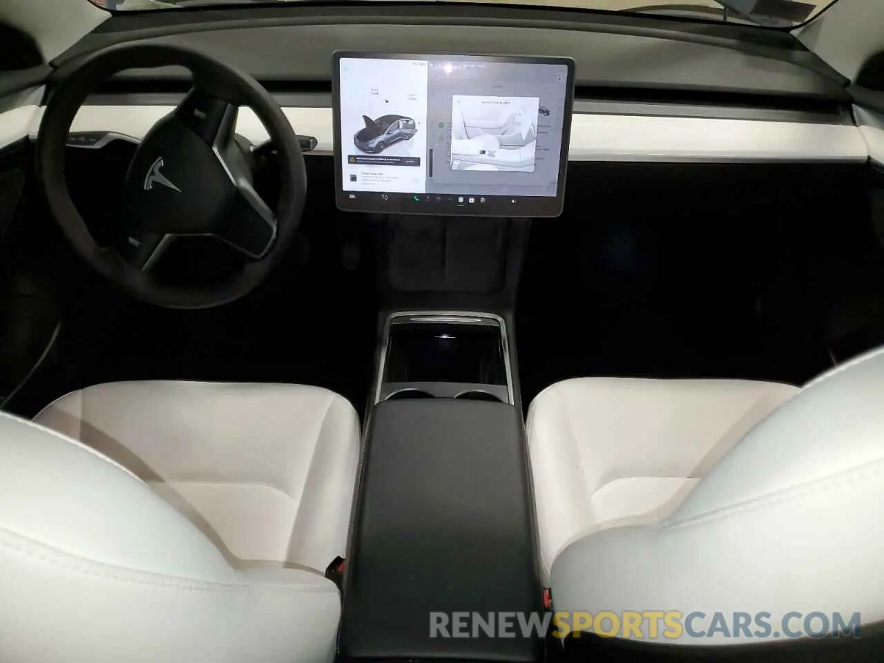 8 Photograph of a damaged car 5YJ3E1EB9NF199184 TESLA MODEL 3 2022