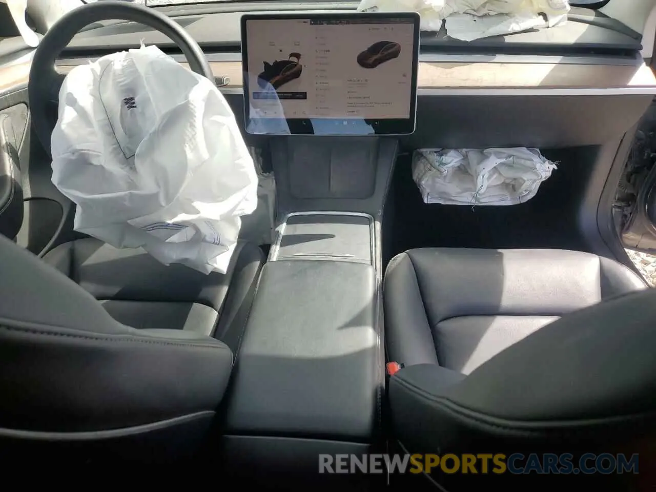 8 Photograph of a damaged car 5YJ3E1EB9NF201144 TESLA MODEL 3 2022