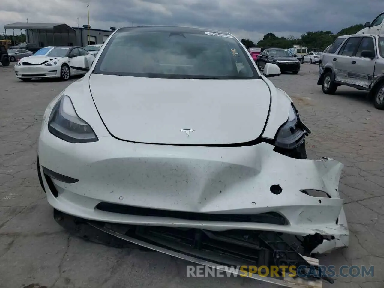5 Photograph of a damaged car 5YJ3E1EB9NF203489 TESLA MODEL 3 2022