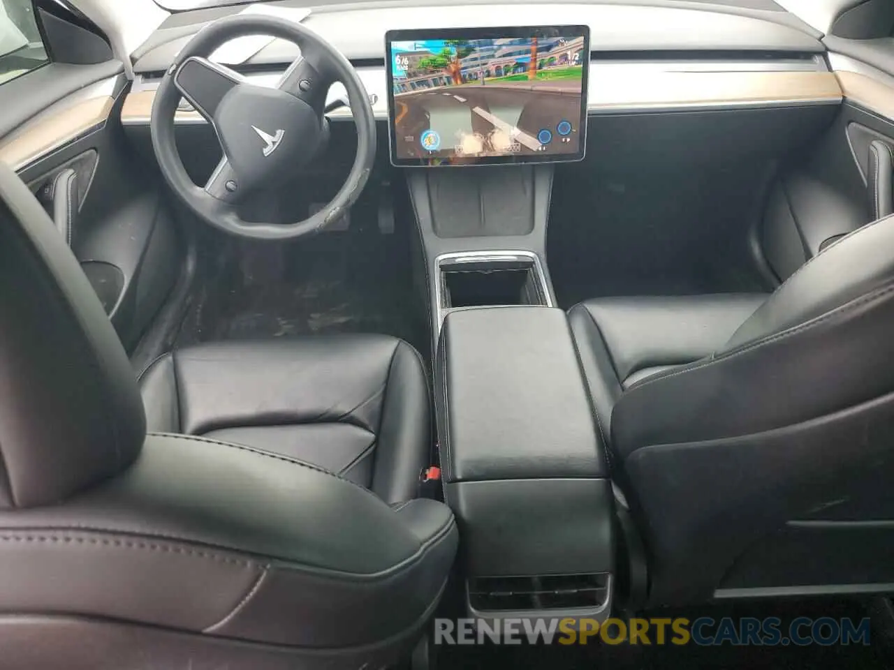 8 Photograph of a damaged car 5YJ3E1EB9NF203489 TESLA MODEL 3 2022