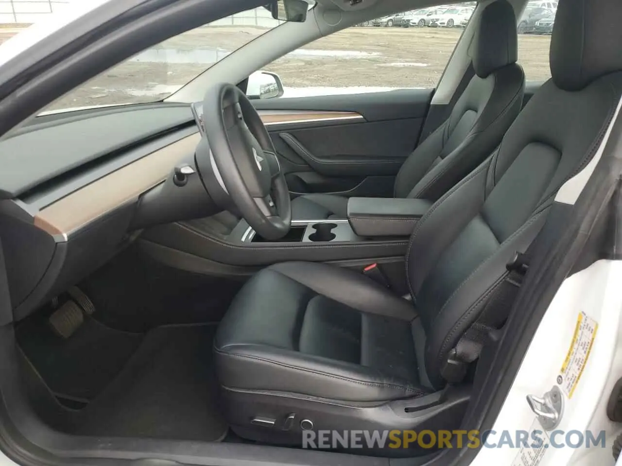 7 Photograph of a damaged car 5YJ3E1EB9NF207364 TESLA MODEL 3 2022