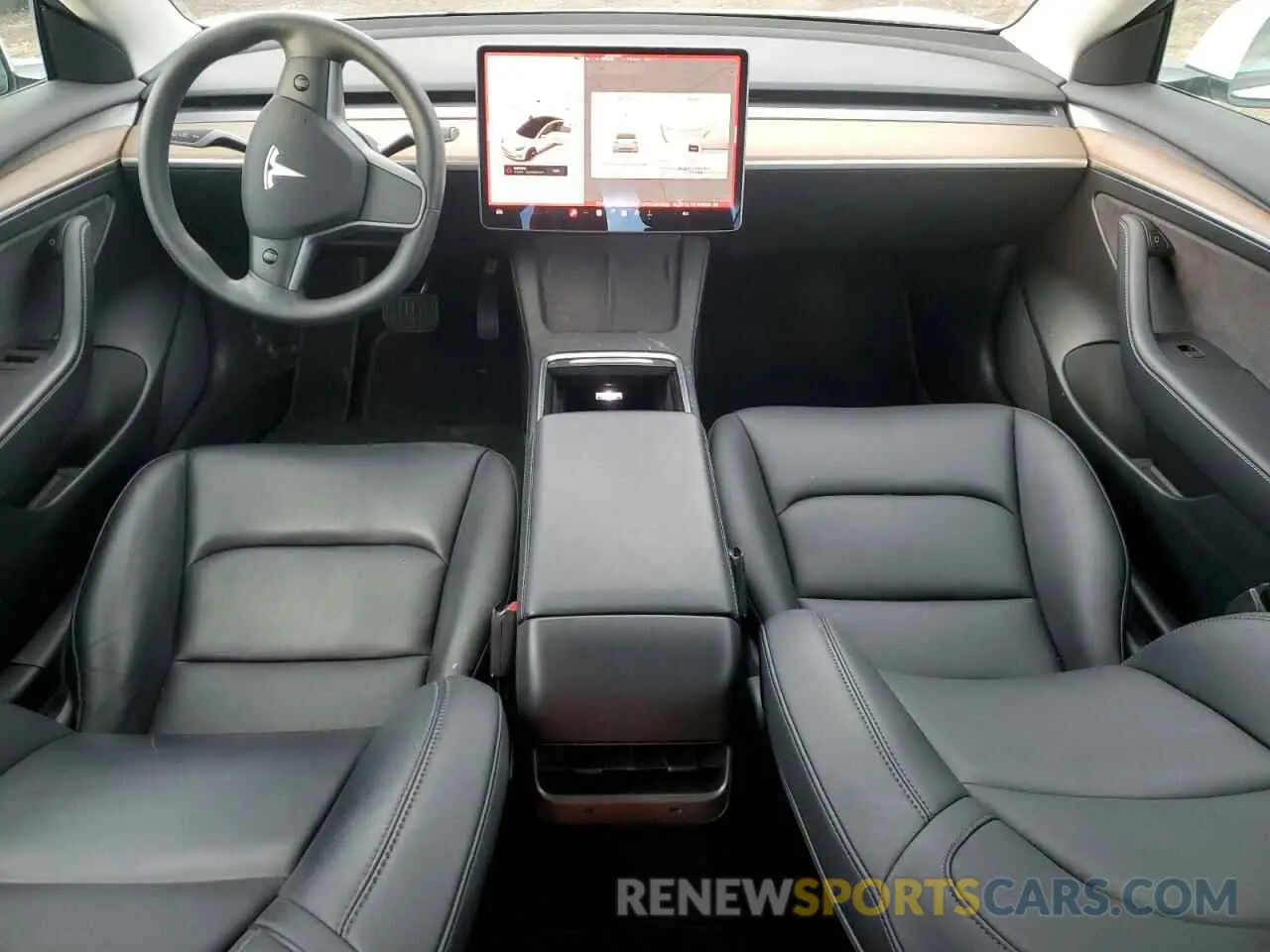 8 Photograph of a damaged car 5YJ3E1EB9NF207364 TESLA MODEL 3 2022