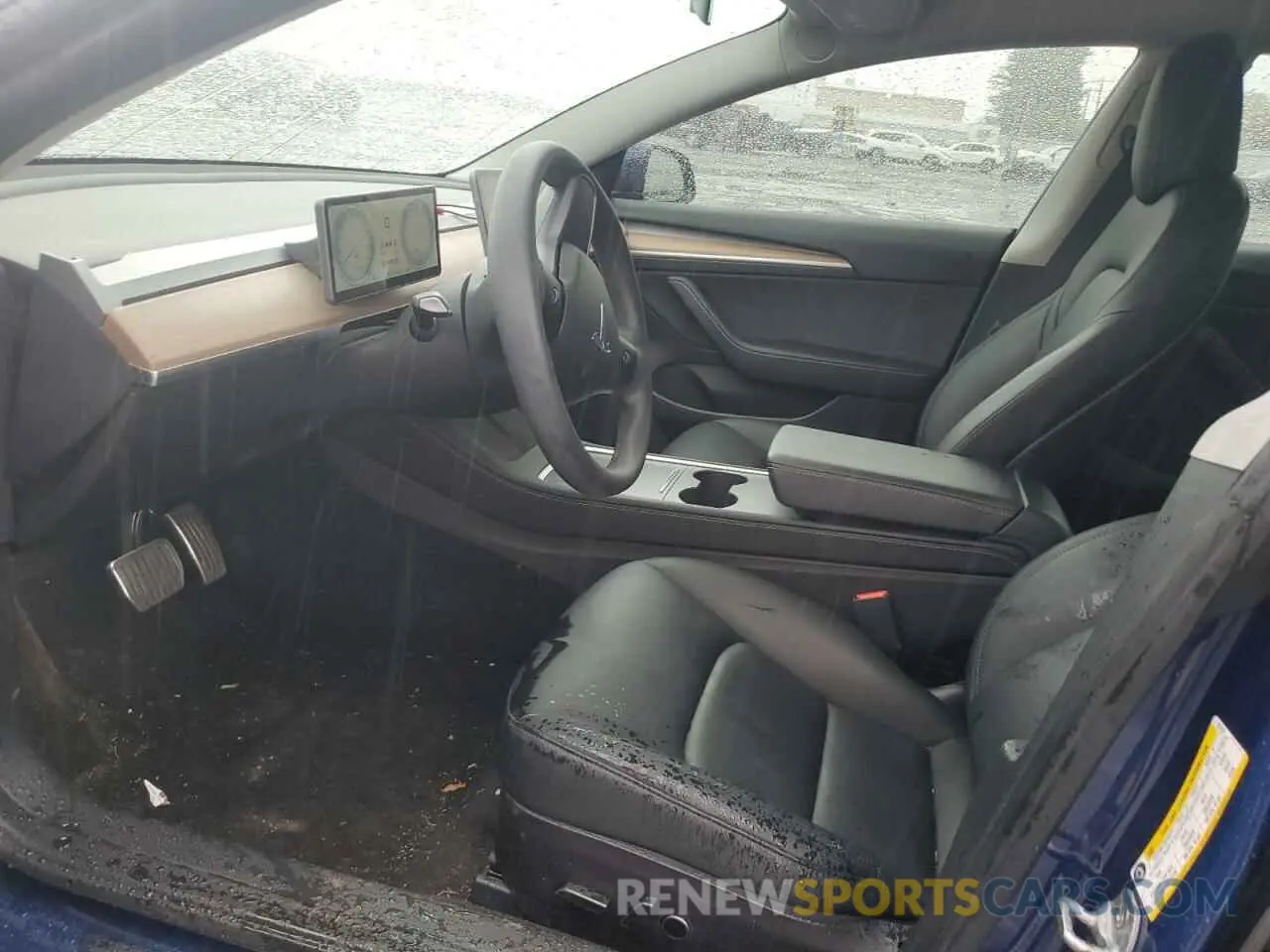 7 Photograph of a damaged car 5YJ3E1EB9NF232474 TESLA MODEL 3 2022