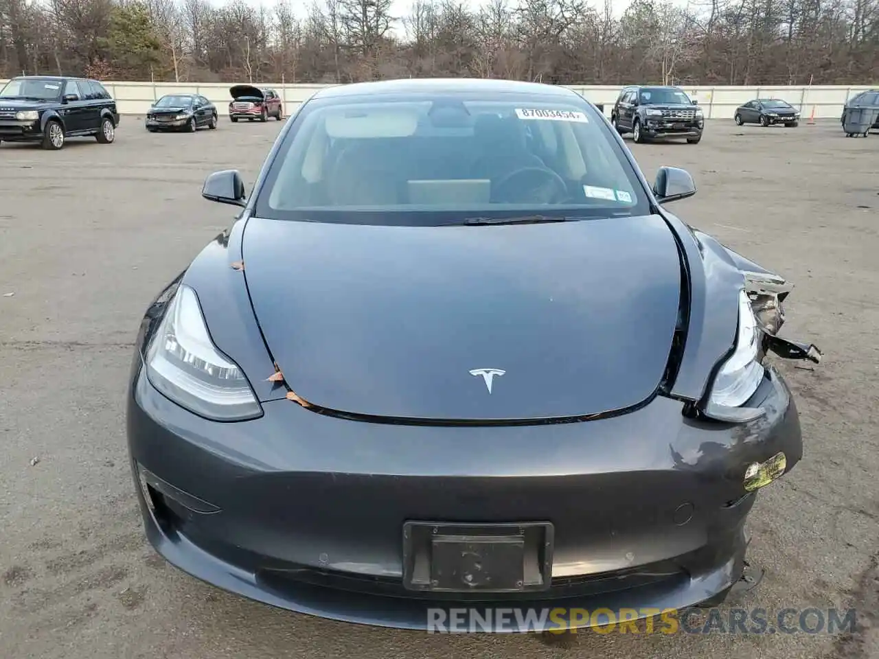 5 Photograph of a damaged car 5YJ3E1EB9NF238940 TESLA MODEL 3 2022