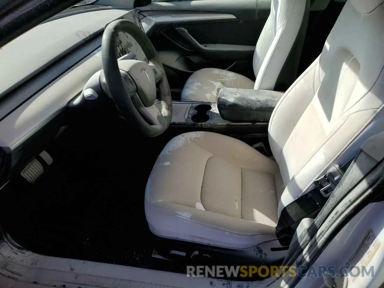 7 Photograph of a damaged car 5YJ3E1EB9NF239876 TESLA MODEL 3 2022