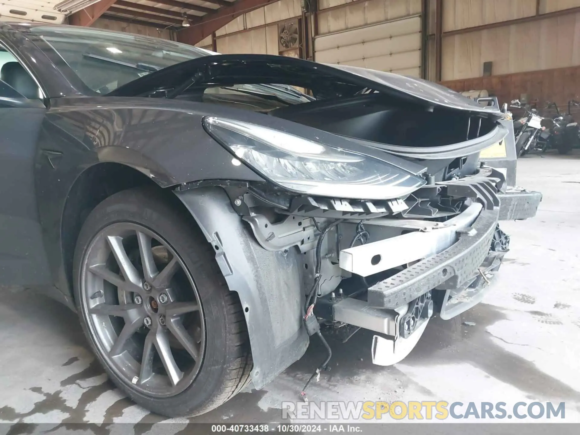20 Photograph of a damaged car 5YJ3E1EB9NF245662 TESLA MODEL 3 2022