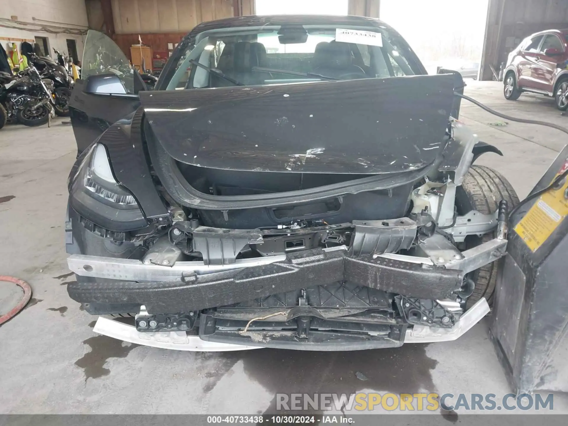6 Photograph of a damaged car 5YJ3E1EB9NF245662 TESLA MODEL 3 2022