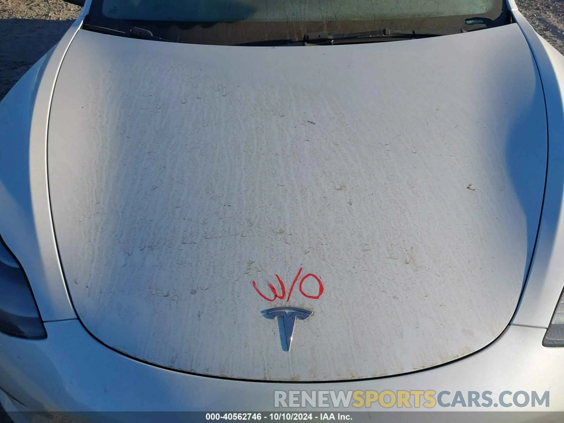 10 Photograph of a damaged car 5YJ3E1EB9NF263997 TESLA MODEL 3 2022
