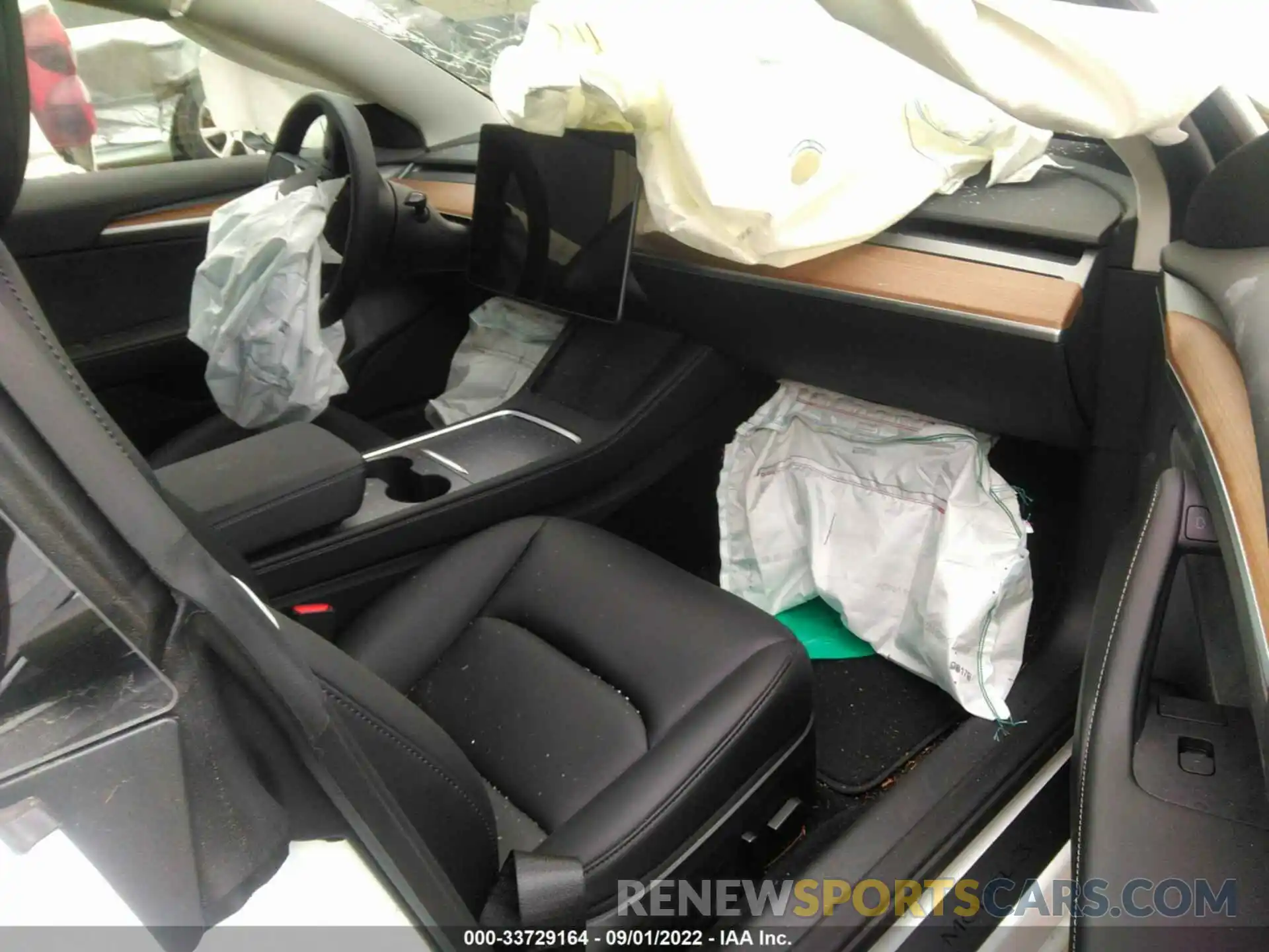 5 Photograph of a damaged car 5YJ3E1EB9NF267550 TESLA MODEL 3 2022