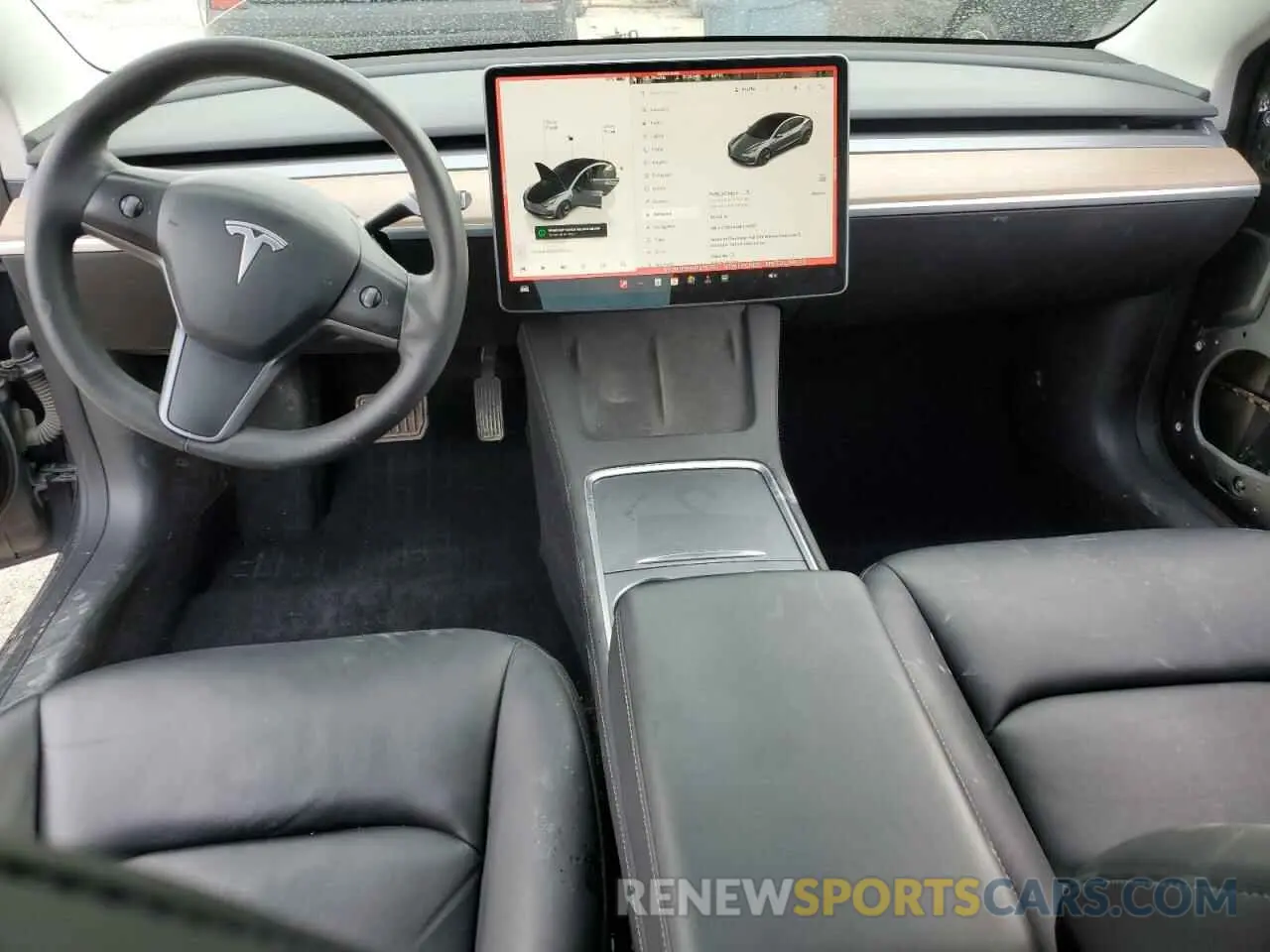 8 Photograph of a damaged car 5YJ3E1EB9NF278757 TESLA MODEL 3 2022