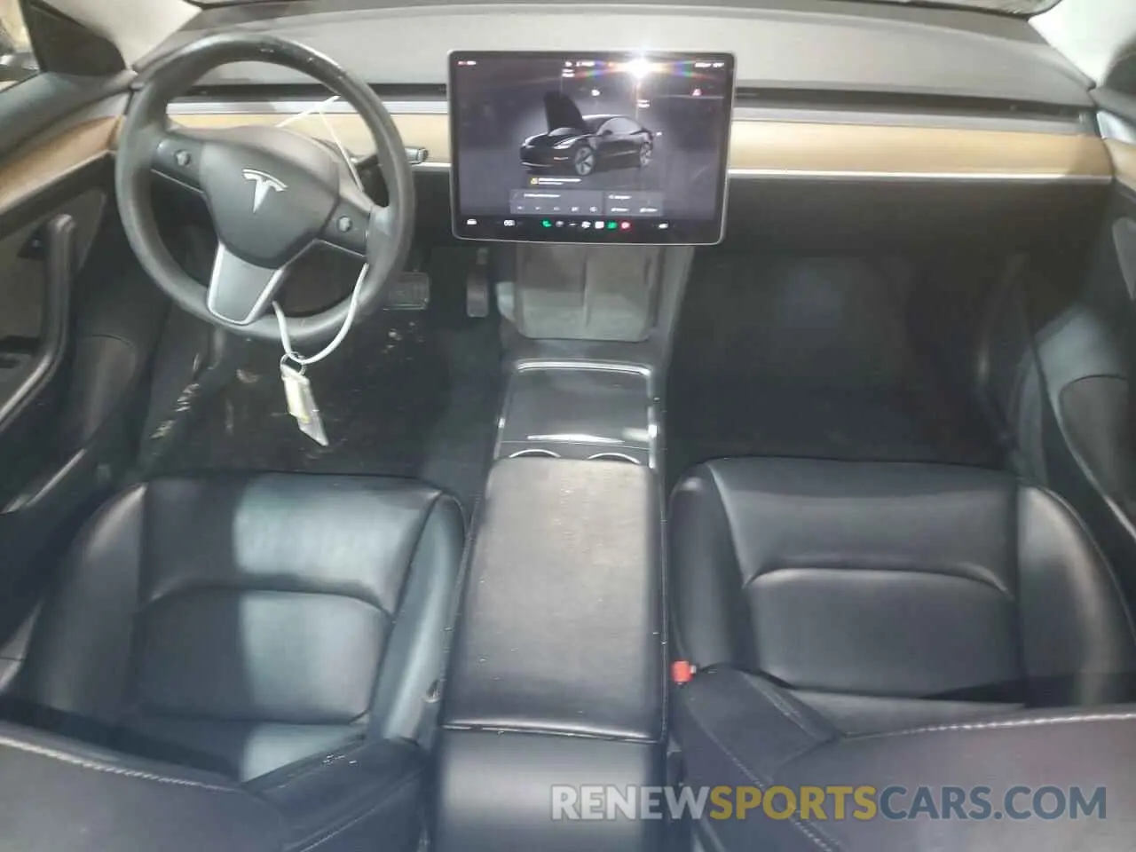 8 Photograph of a damaged car 5YJ3E1EB9NF287460 TESLA MODEL 3 2022