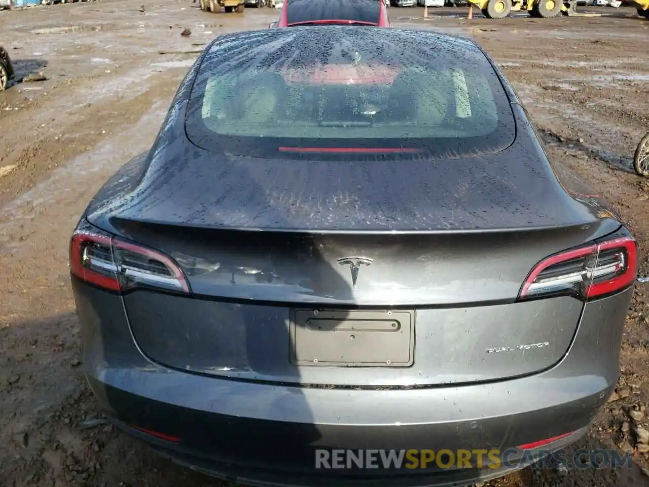 6 Photograph of a damaged car 5YJ3E1EB9NF289368 TESLA MODEL 3 2022