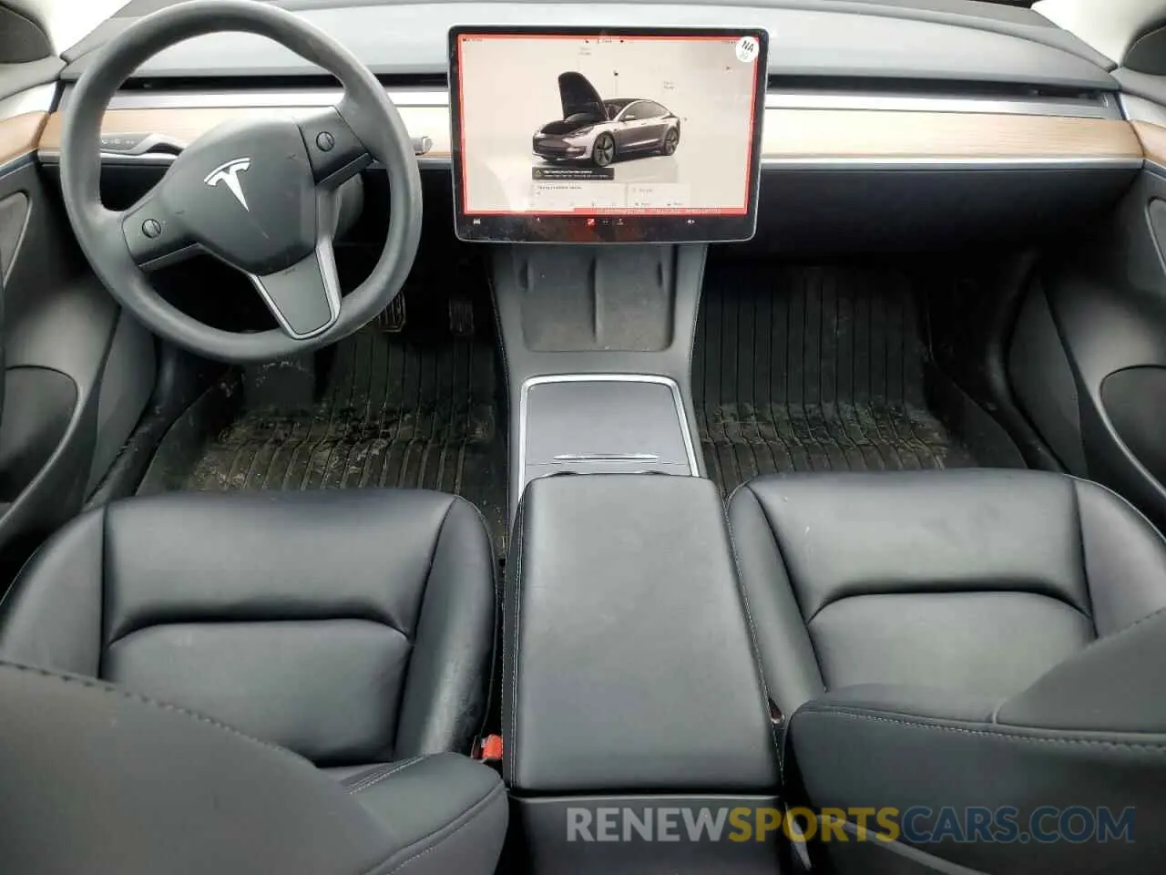 8 Photograph of a damaged car 5YJ3E1EB9NF327066 TESLA MODEL 3 2022