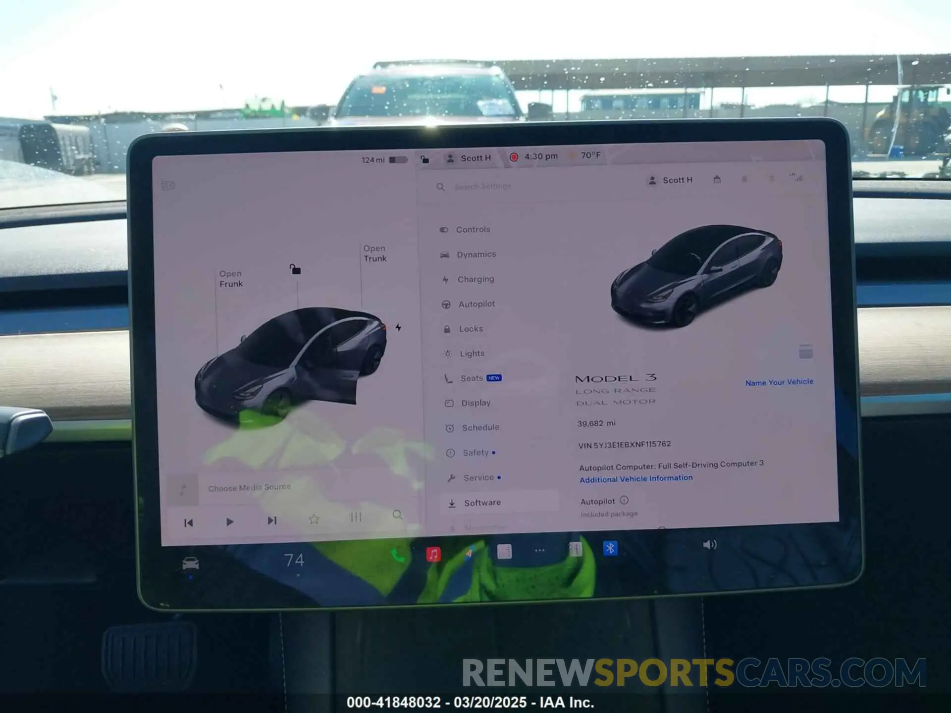 19 Photograph of a damaged car 5YJ3E1EBXNF115762 TESLA MODEL 3 2022