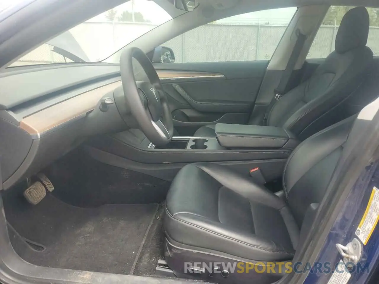 7 Photograph of a damaged car 5YJ3E1EBXNF124378 TESLA MODEL 3 2022