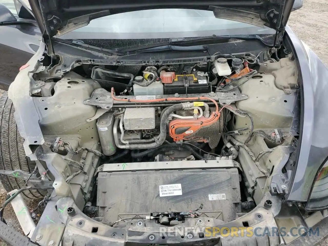 12 Photograph of a damaged car 5YJ3E1EBXNF125546 TESLA MODEL 3 2022