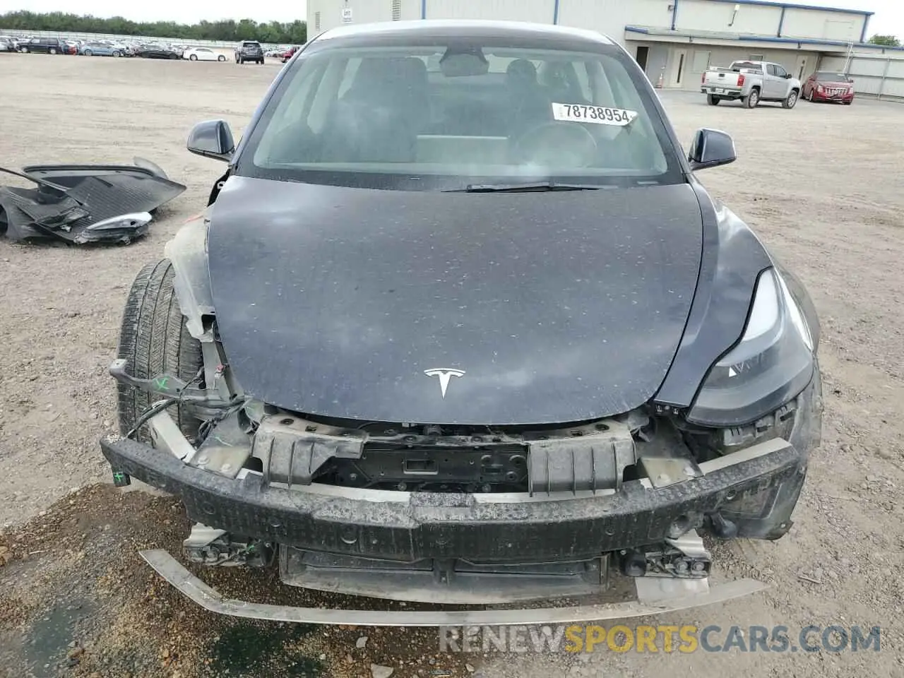 5 Photograph of a damaged car 5YJ3E1EBXNF125546 TESLA MODEL 3 2022