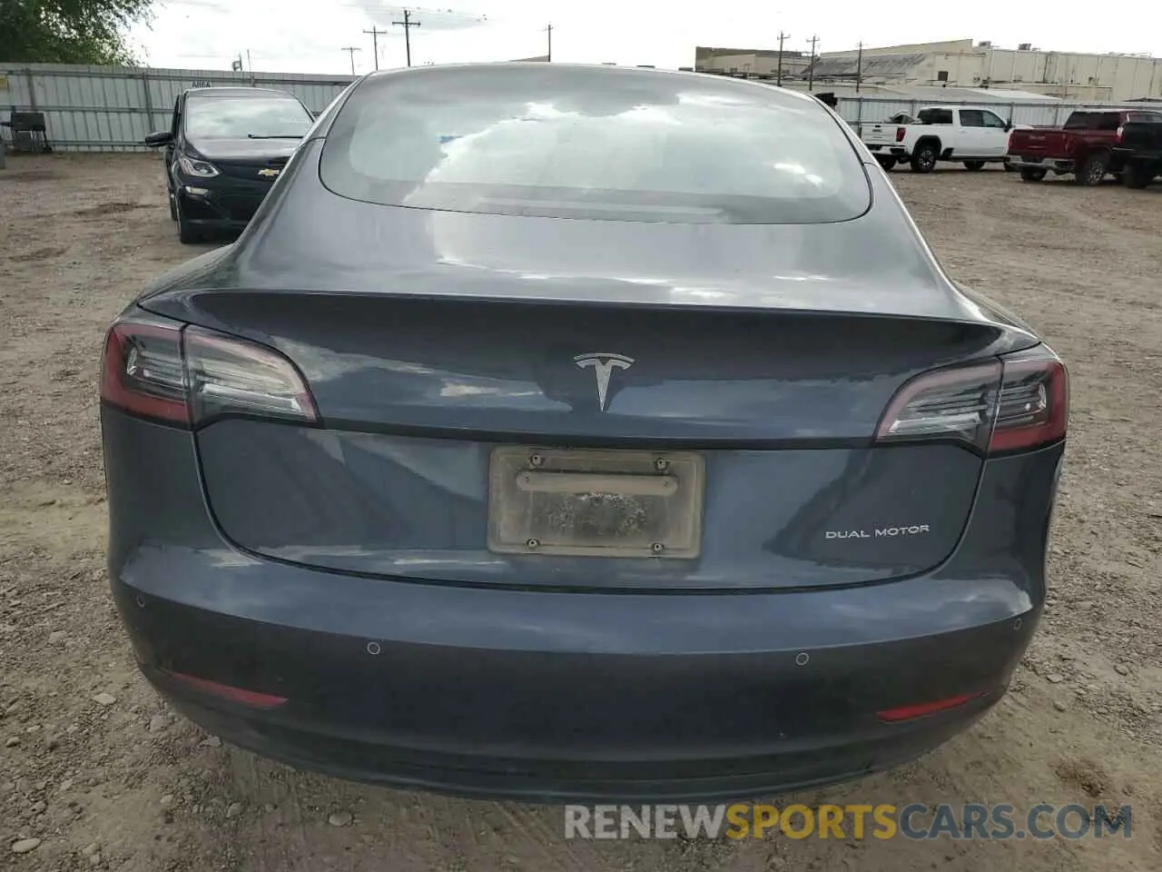 6 Photograph of a damaged car 5YJ3E1EBXNF125546 TESLA MODEL 3 2022