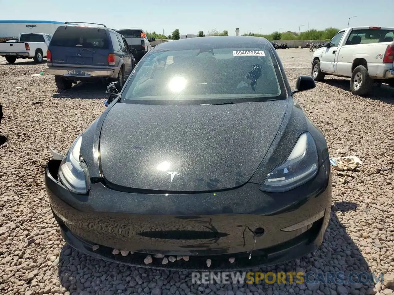 5 Photograph of a damaged car 5YJ3E1EBXNF127250 TESLA MODEL 3 2022