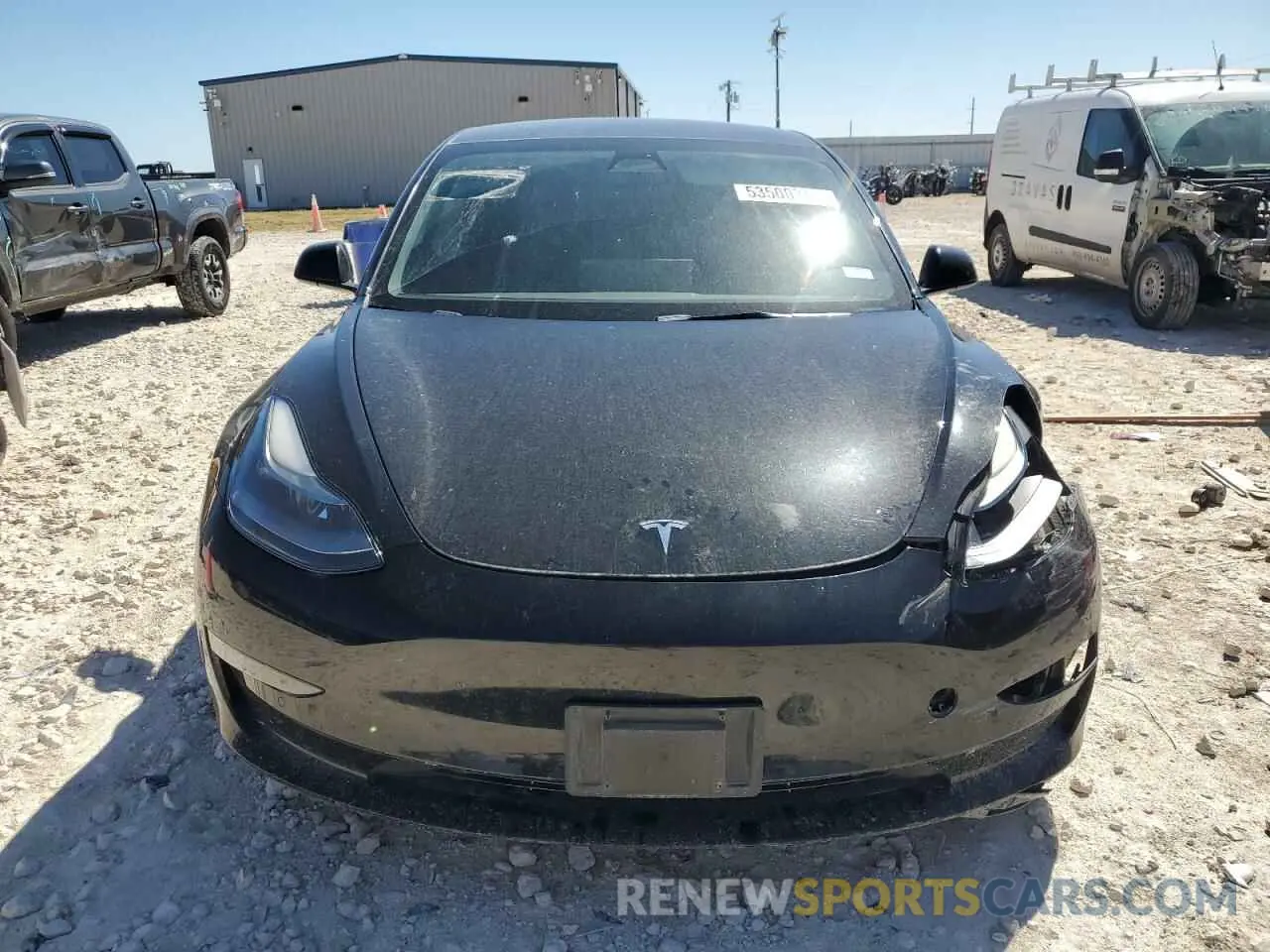 5 Photograph of a damaged car 5YJ3E1EBXNF132416 TESLA MODEL 3 2022