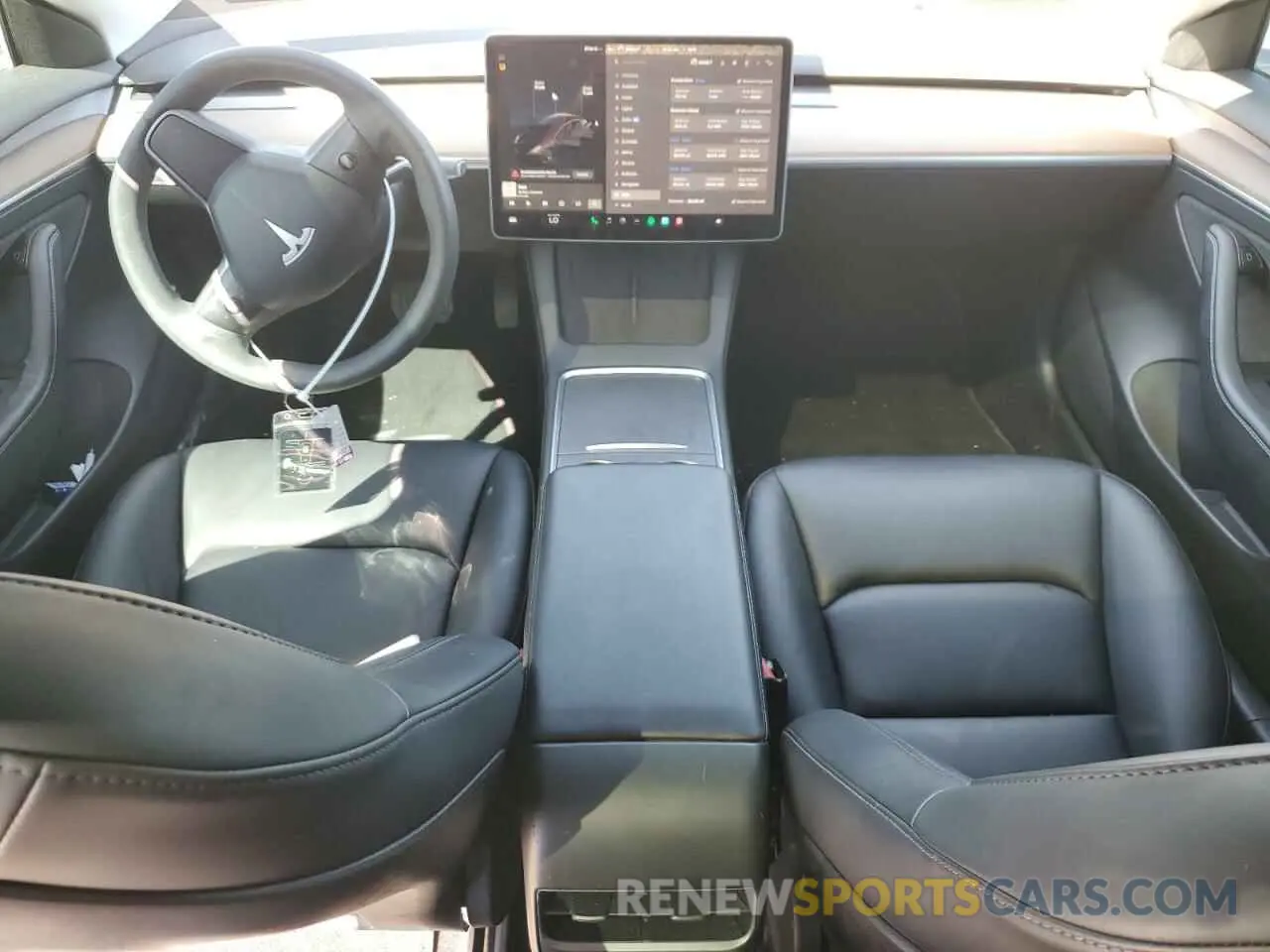 8 Photograph of a damaged car 5YJ3E1EBXNF132416 TESLA MODEL 3 2022