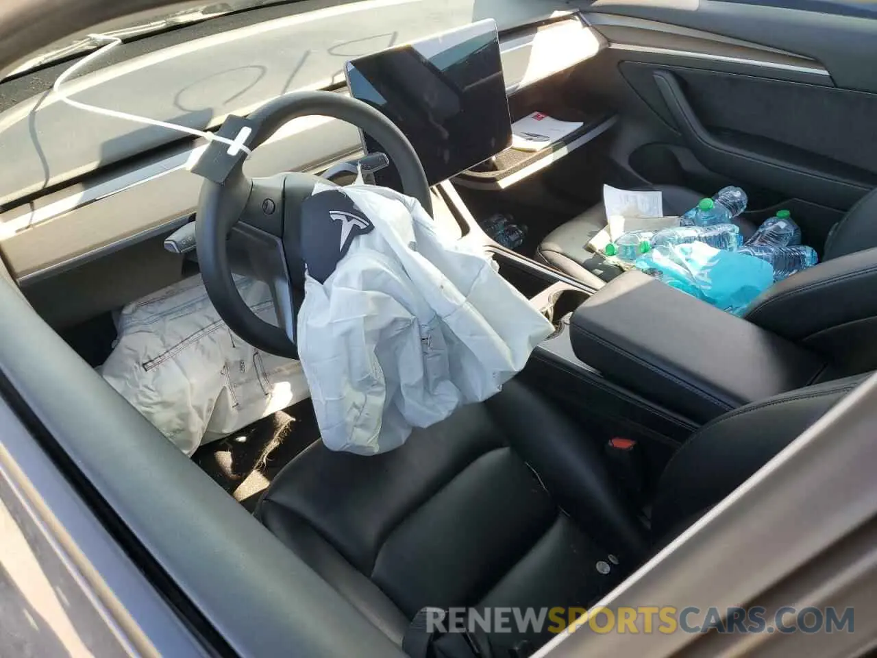 8 Photograph of a damaged car 5YJ3E1EBXNF145554 TESLA MODEL 3 2022